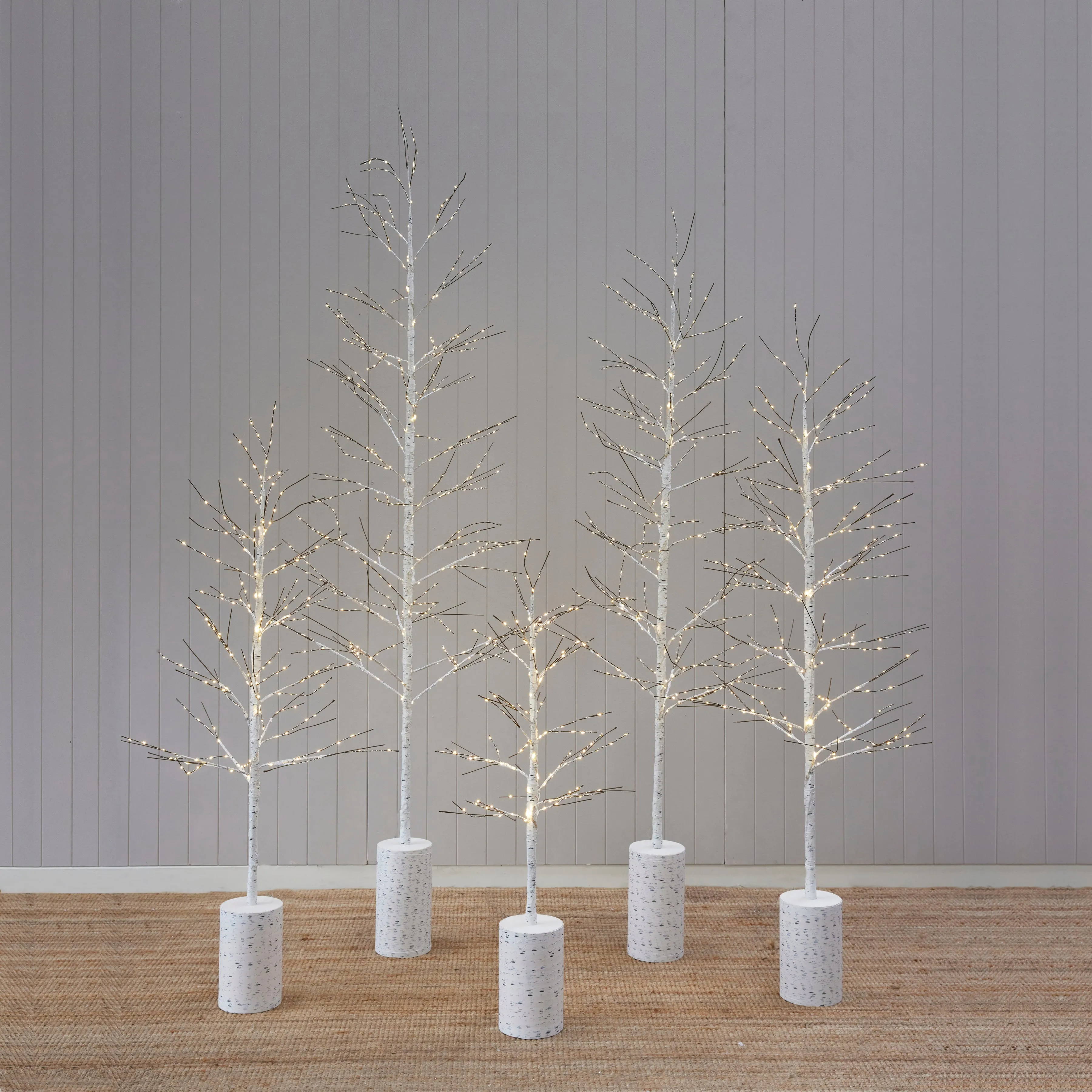 150 Cm Led Birch Tree