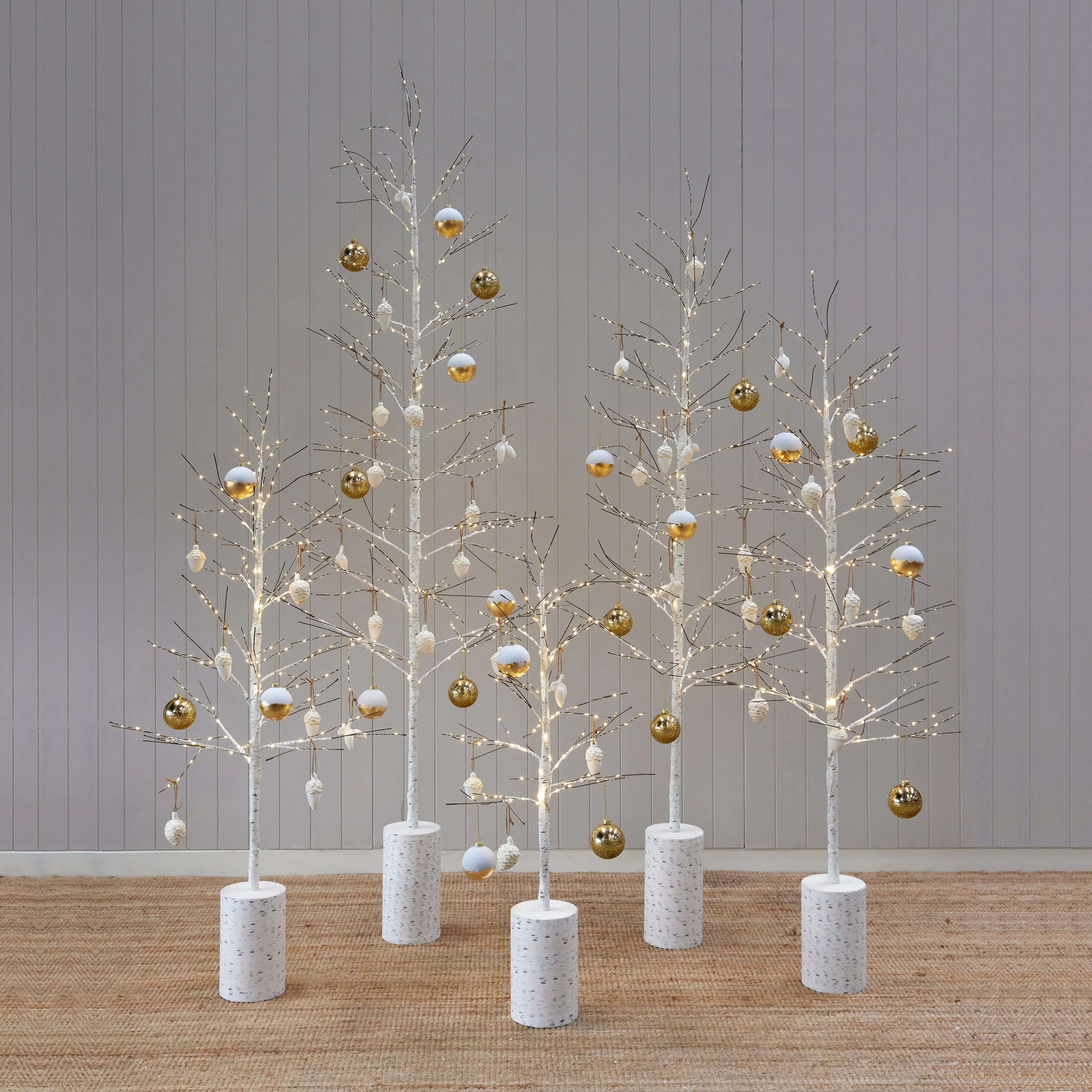 150 Cm Led Birch Tree