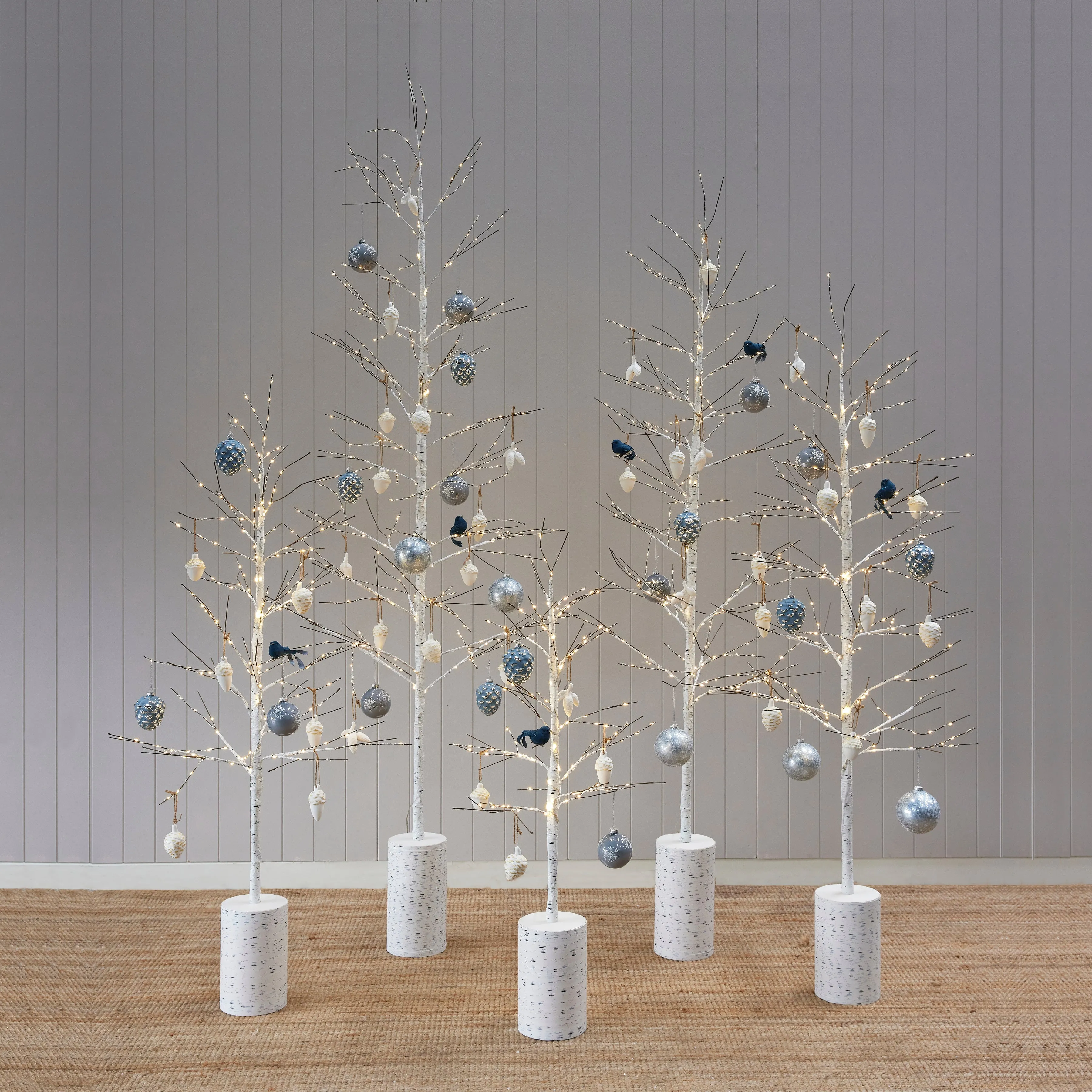 150 Cm Led Birch Tree