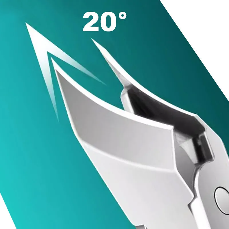 2025 Half Price  Splashproof 25 Beveled Edge Nail Clippers 3-Piece Set