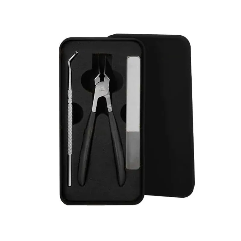 2025 Half Price  Splashproof 25 Beveled Edge Nail Clippers 3-Piece Set