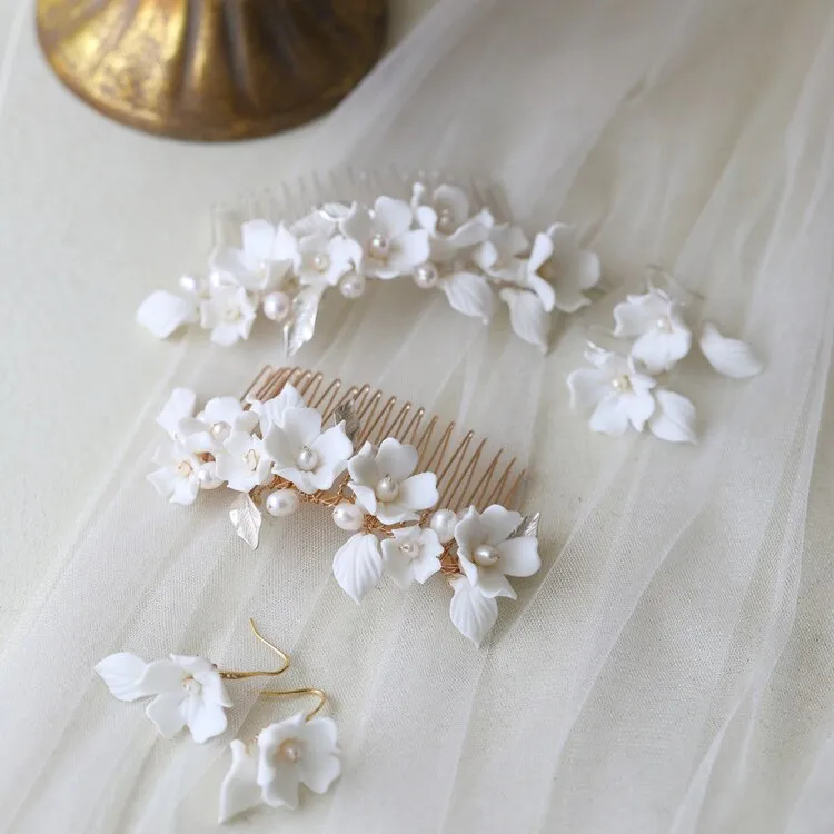Aislyn Comb   Earring Set