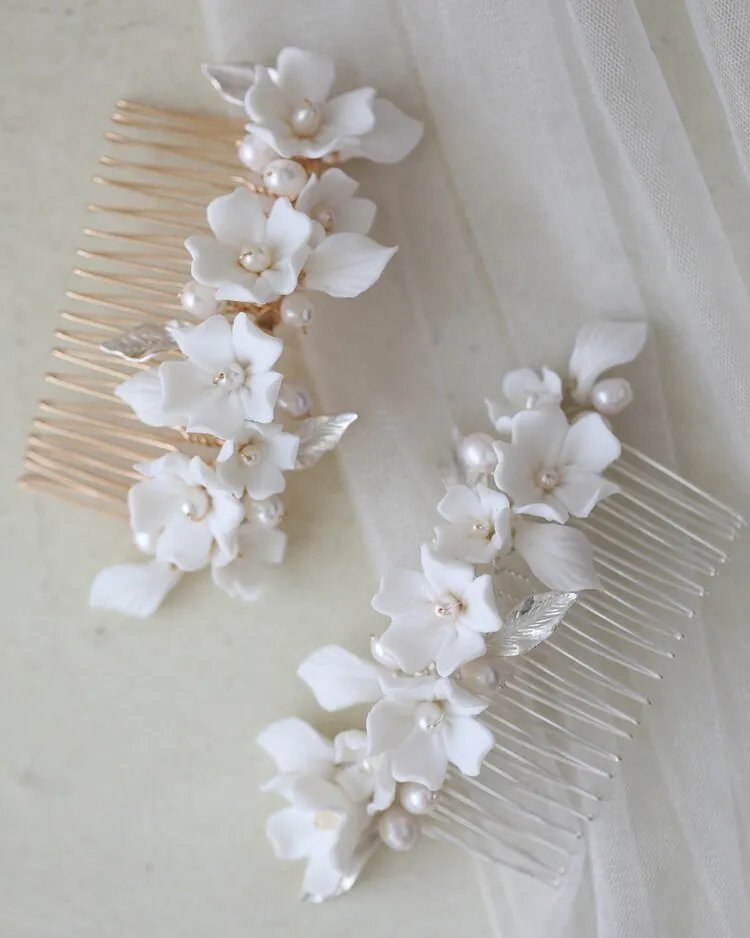 Aislyn Comb   Earring Set