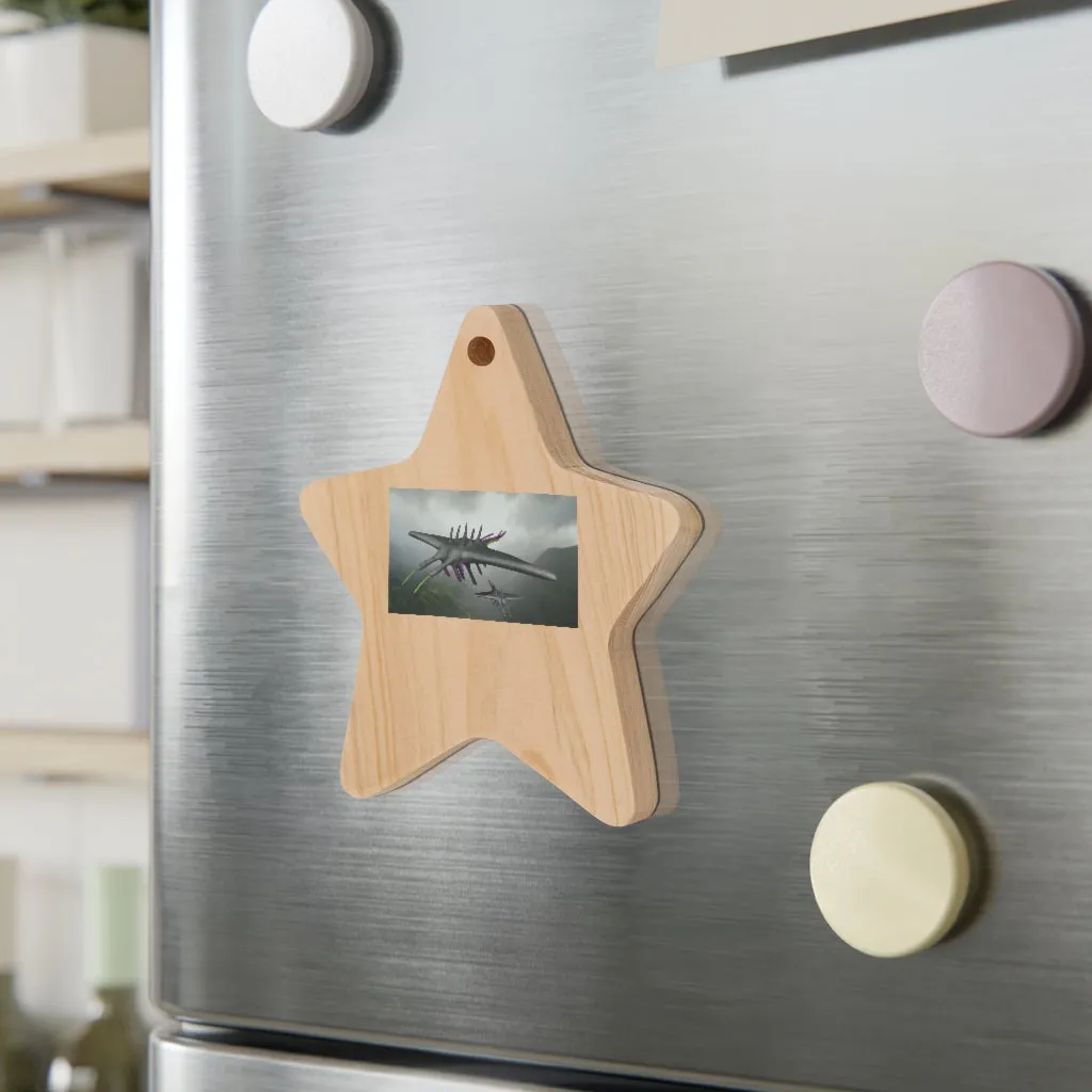 Alpha Creature Wooden Christmas Ornaments