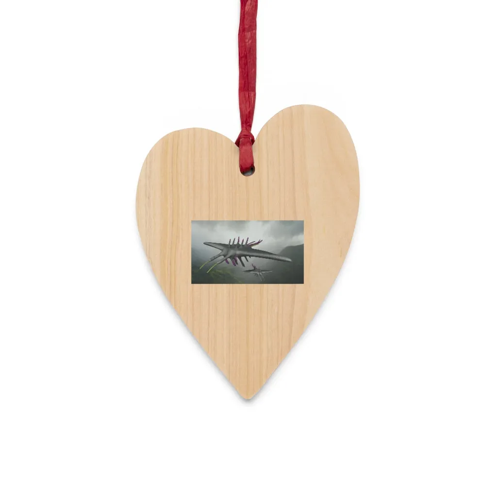 Alpha Creature Wooden Christmas Ornaments