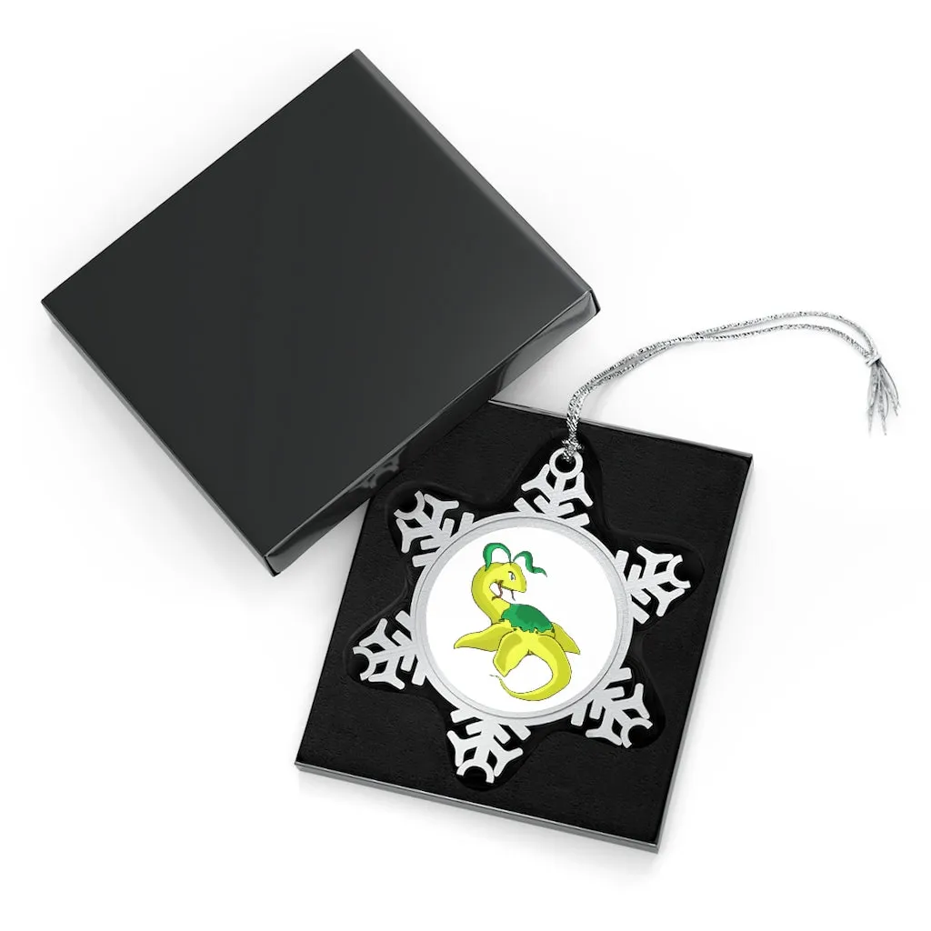 Alpro Pewter Snowflake Ornament