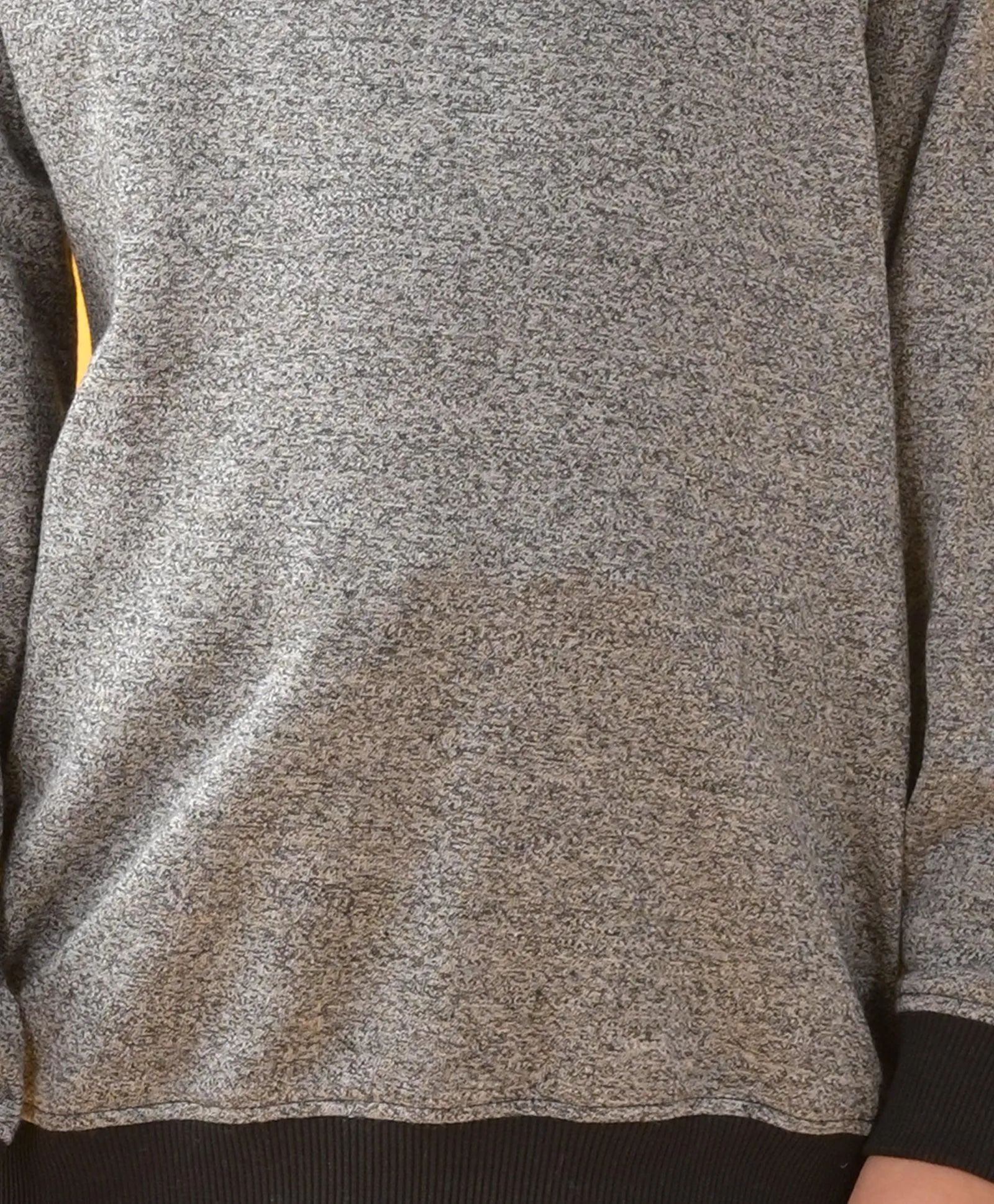 BLACK SPACE DYED SWEATSHIRT JOGGER SET - BLACK