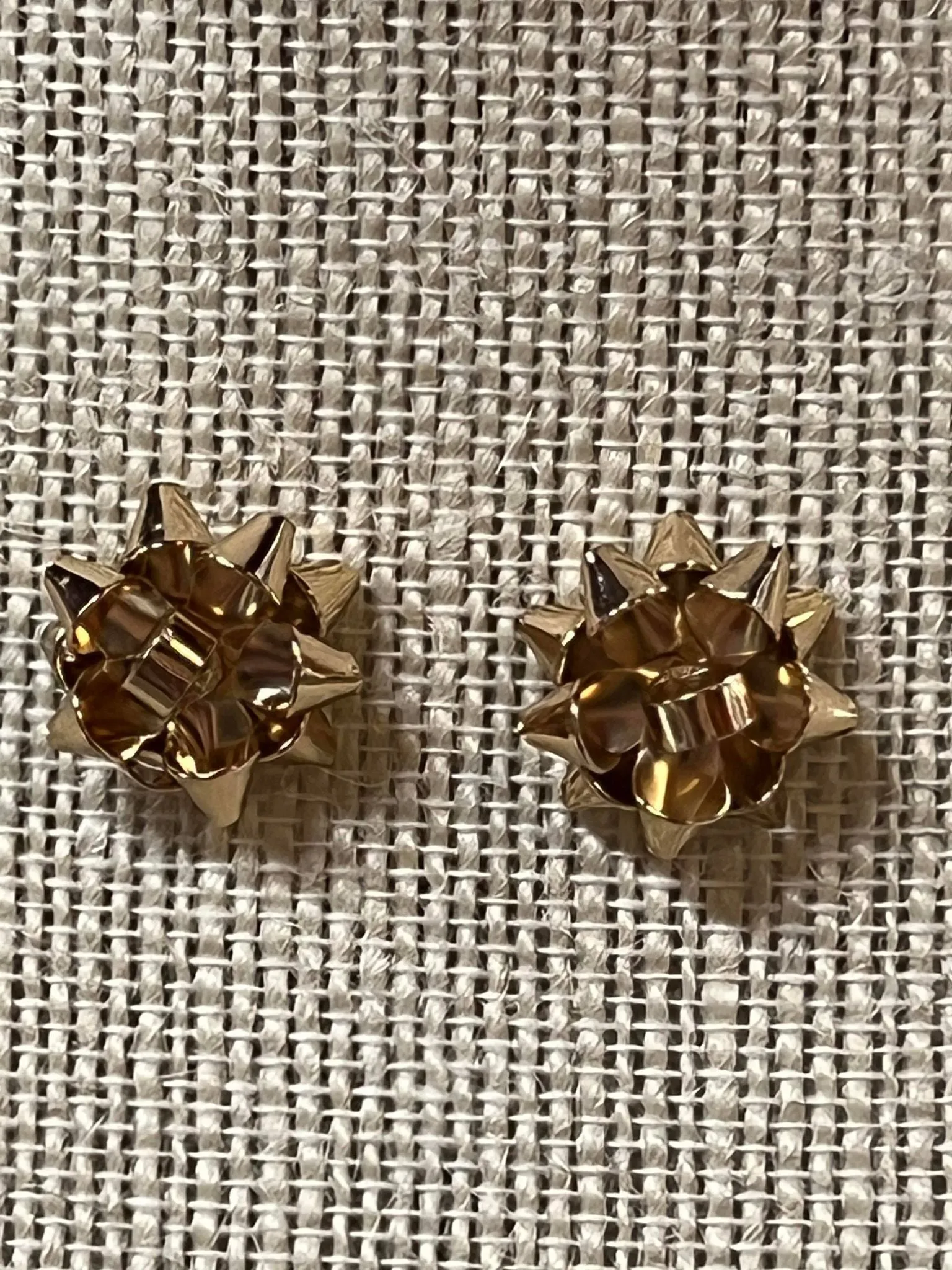 Bow Earring - Gold
