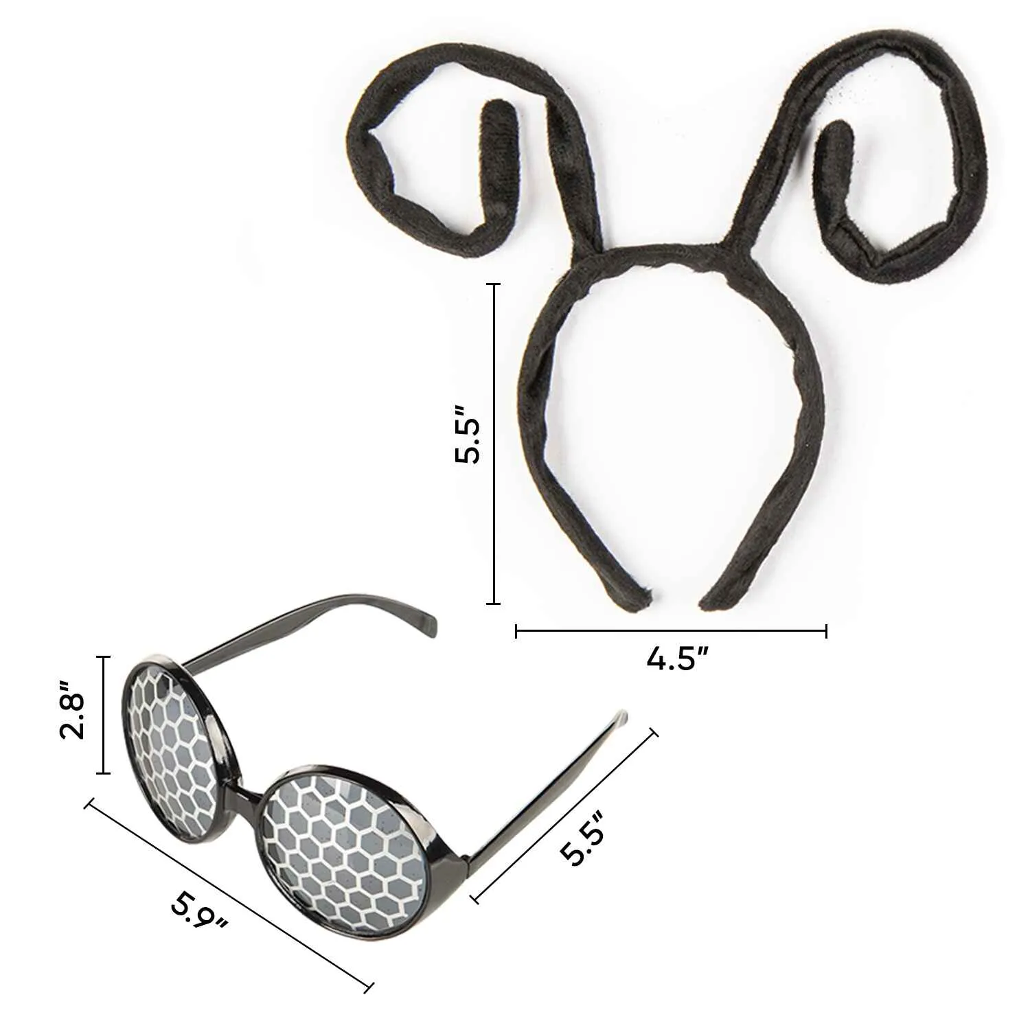 Bug Headband and Glasses Set - FUNCREDIBLE