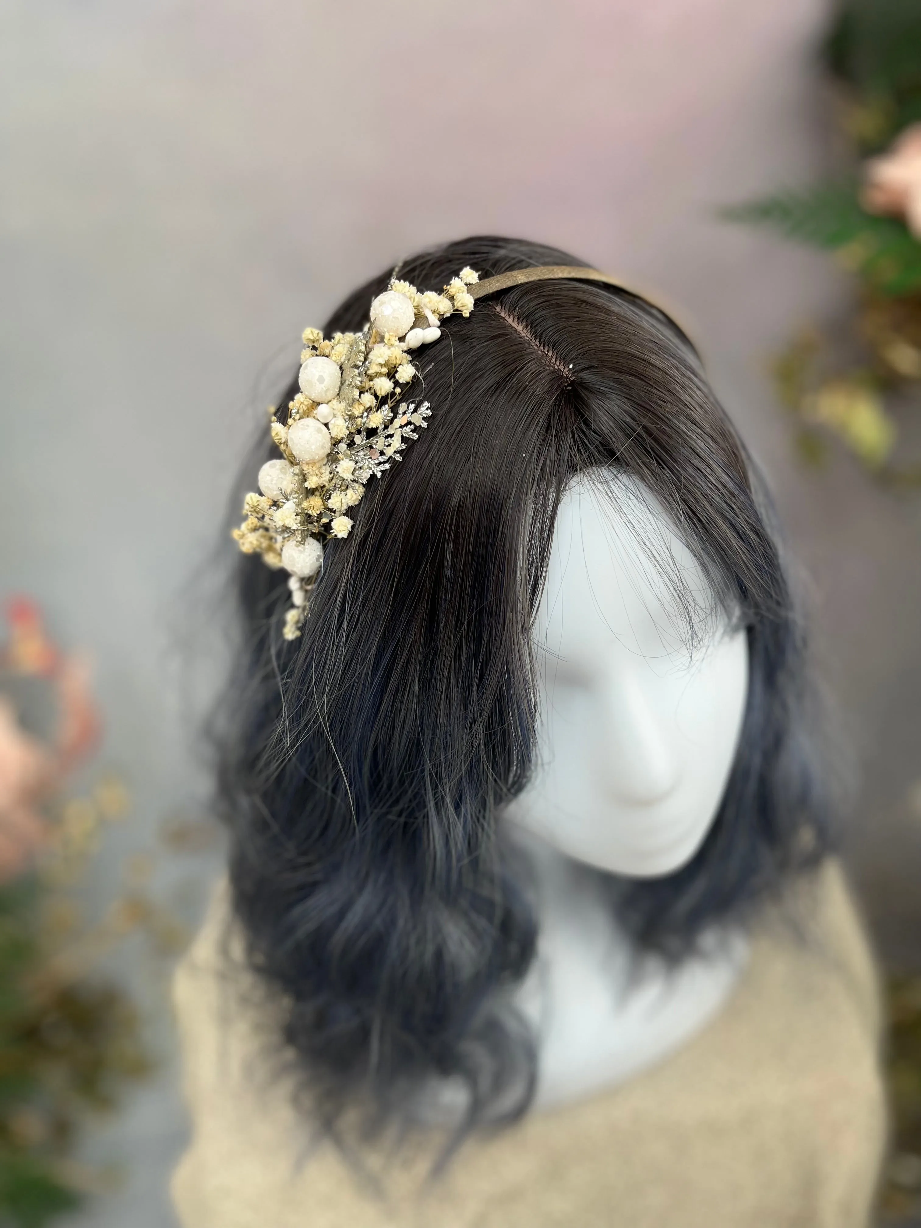 Christmas flower headband