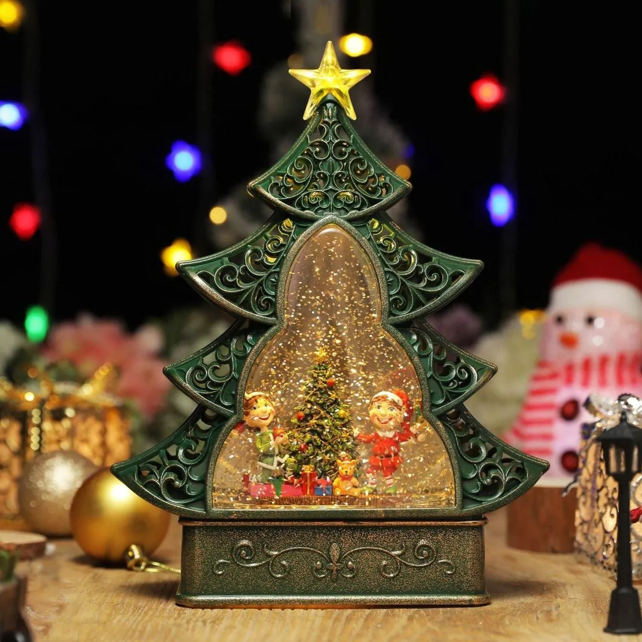 Christmas Tree Snow Globe