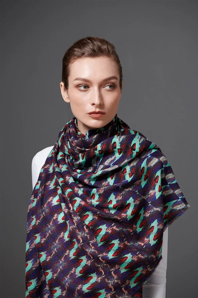CITY LIGHTS PURE WOOL SCARF