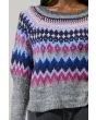 Daria Fair Isle Crewneck Sweater