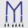 Double Looped Suspender Bow Tie Set