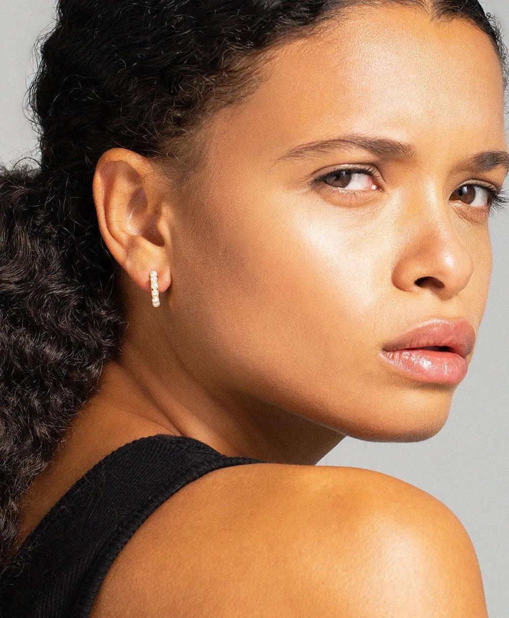 Enni Creole 18ct Gold Plated