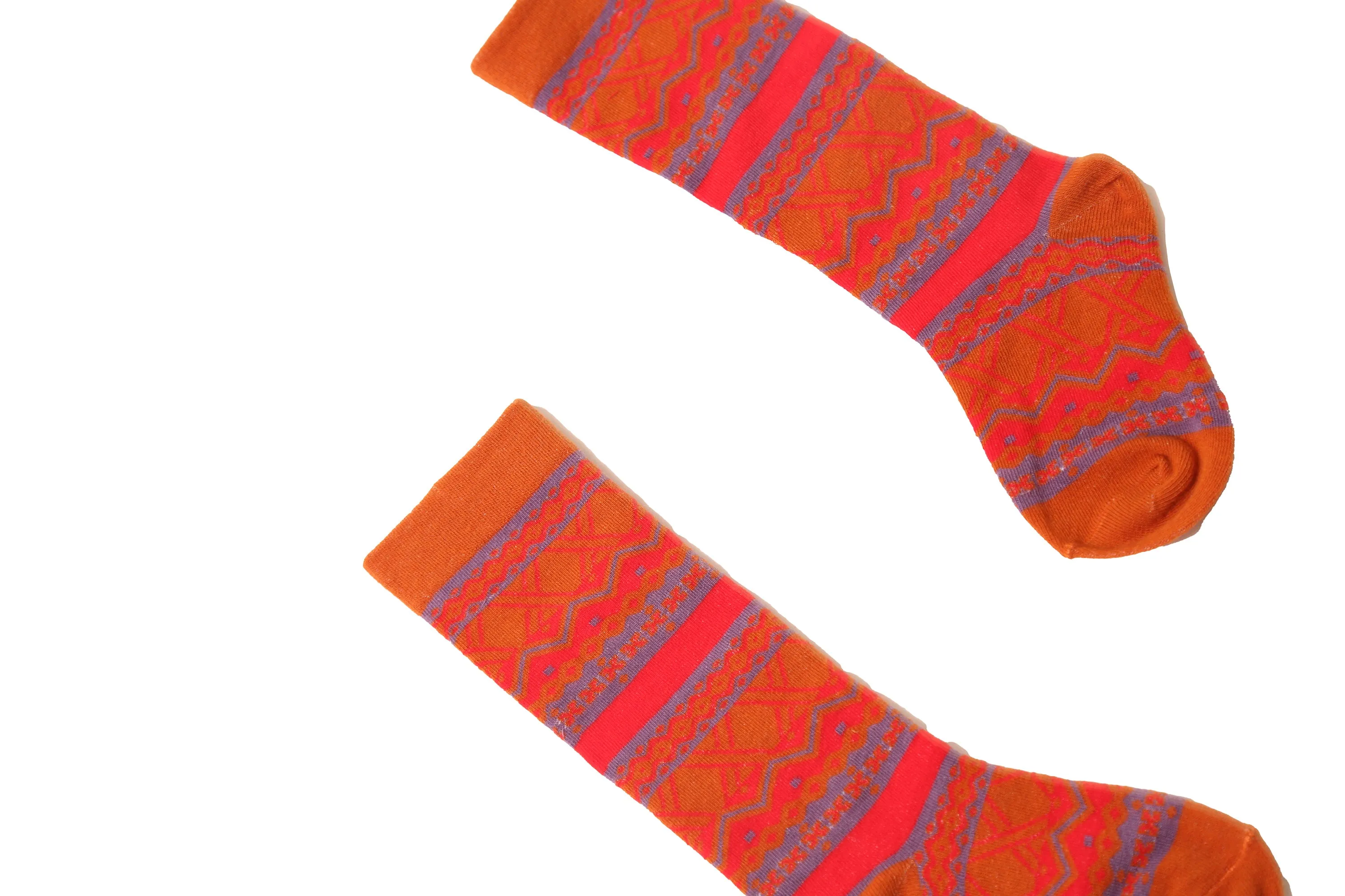 FAIR ISLE KNEE SOCKS