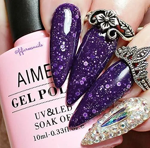 Glitter Purple to Glitter Blue (TC06)