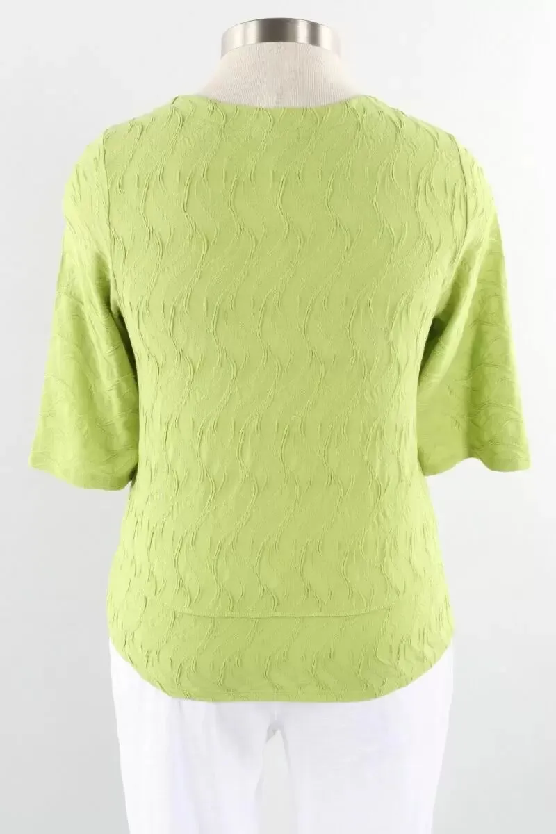 Habitat Sale, 16315 Elbow Sleeve Tee, Garden 50% Off Regular Price