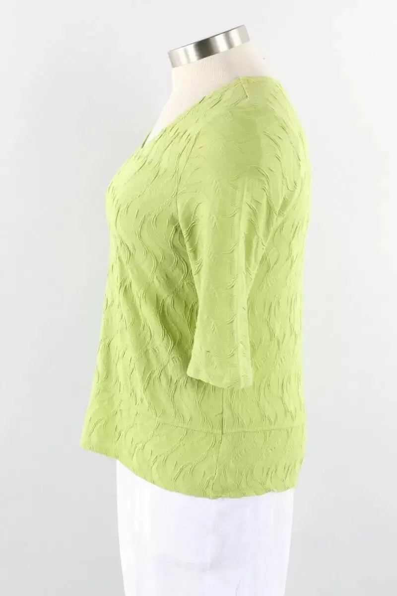 Habitat Sale, 16315 Elbow Sleeve Tee, Garden 50% Off Regular Price