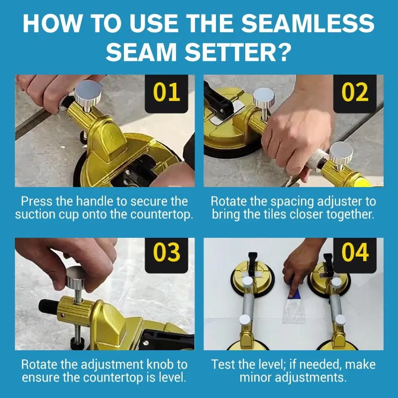 Half price for Christmas for a limited time Professional Seamless Seamer with Suction Cups