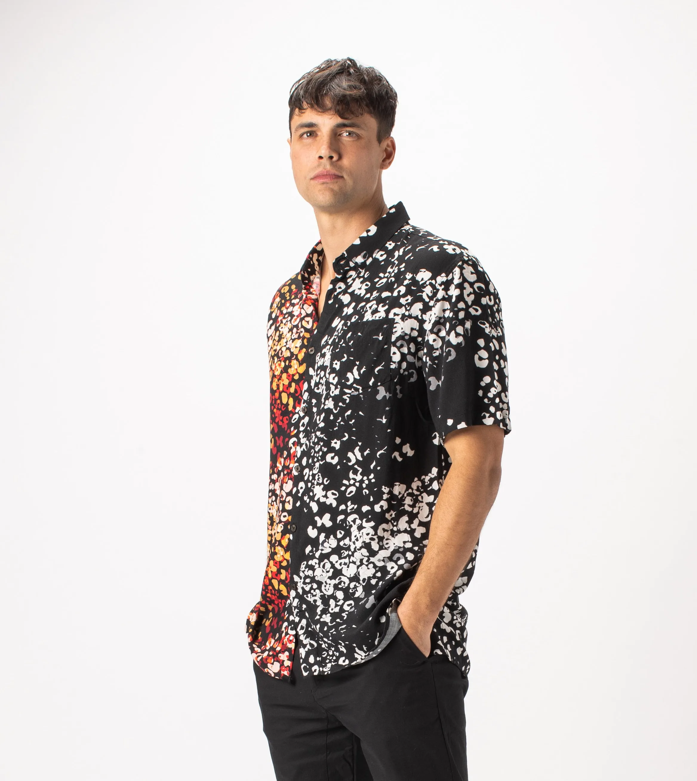 Half/Half SS Shirt Multi
