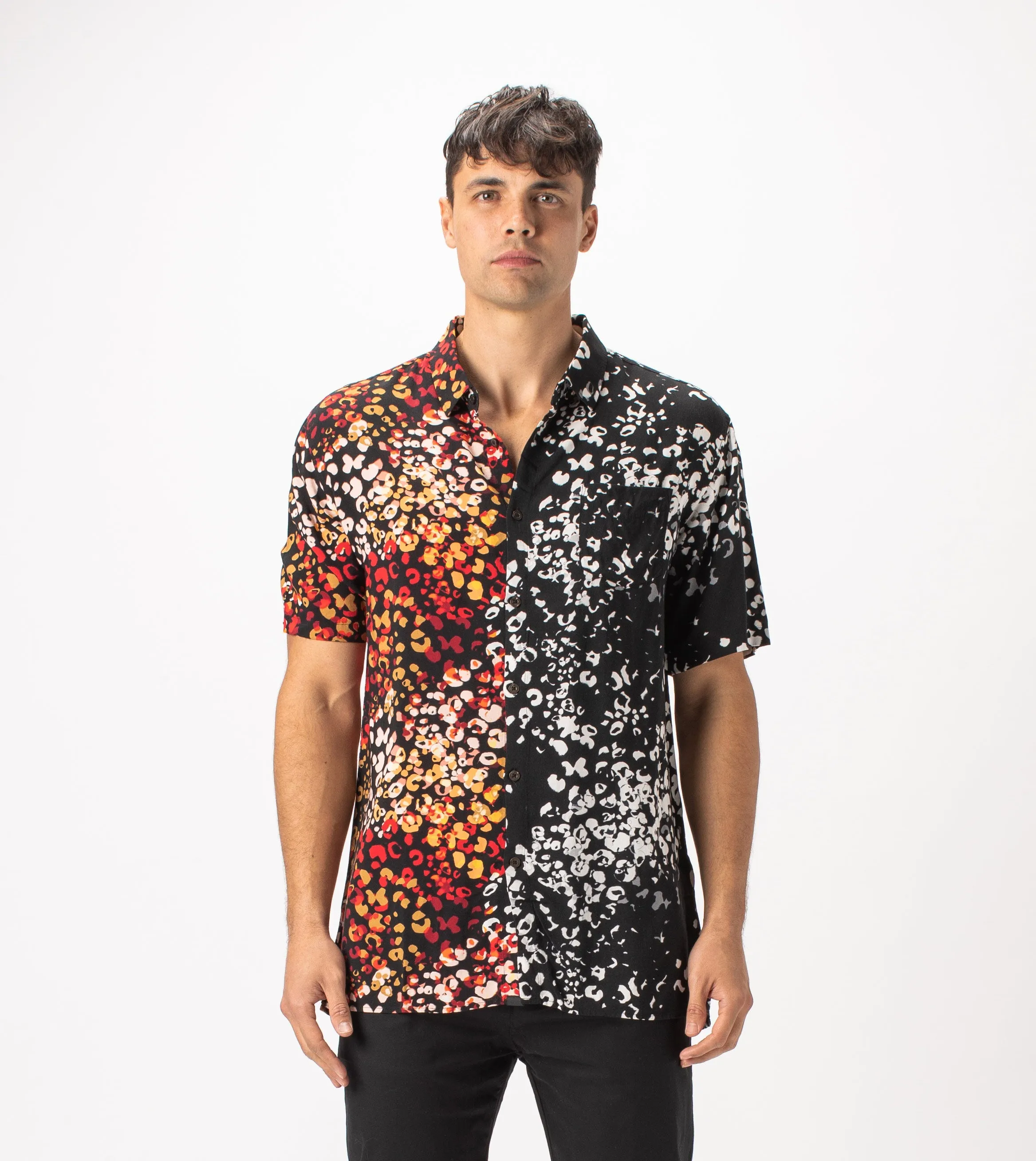 Half/Half SS Shirt Multi