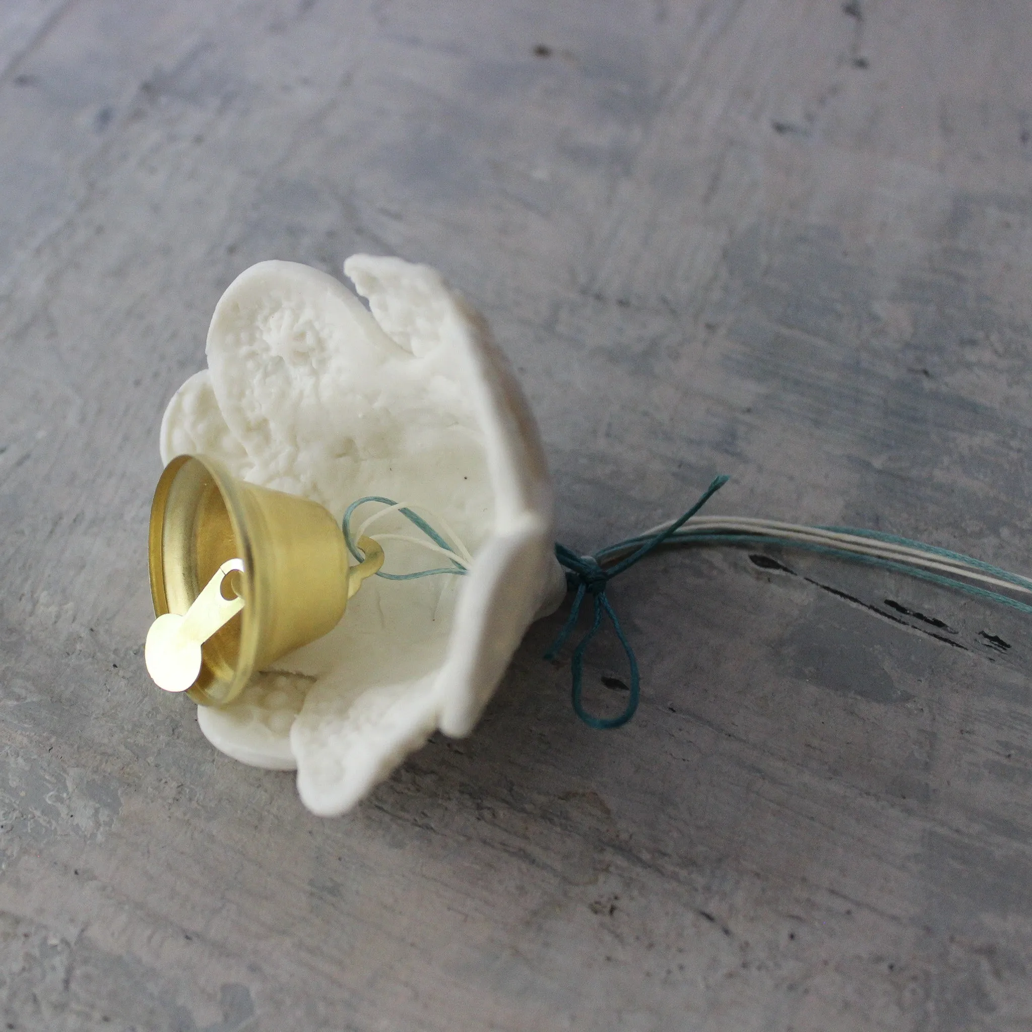 Hanging Porcelain Bell Ornaments