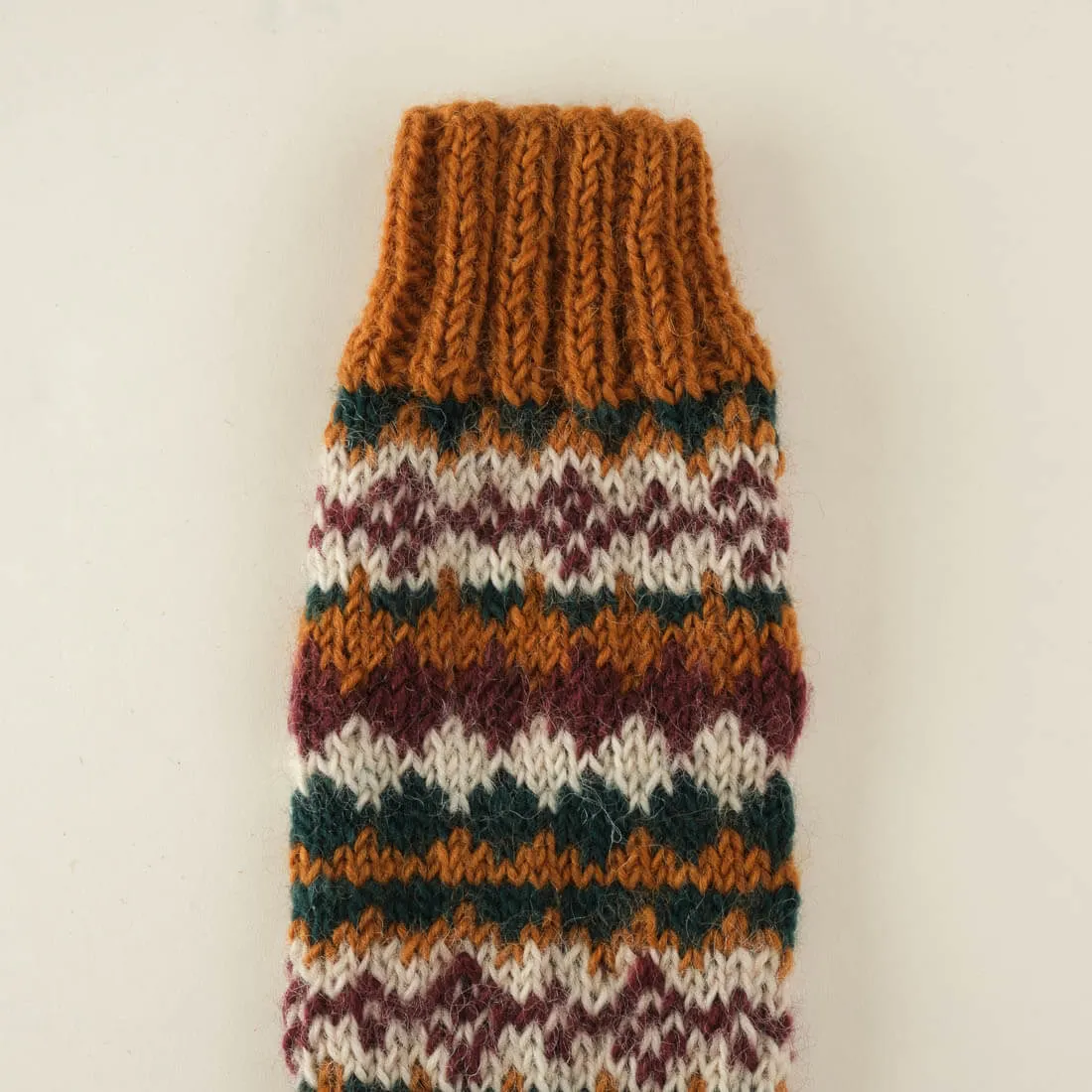 Hilda Fair Isle Knitted Socks