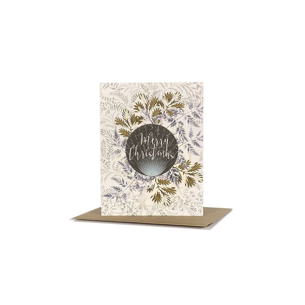 Holiday Greeting Card - Leaf Christmas