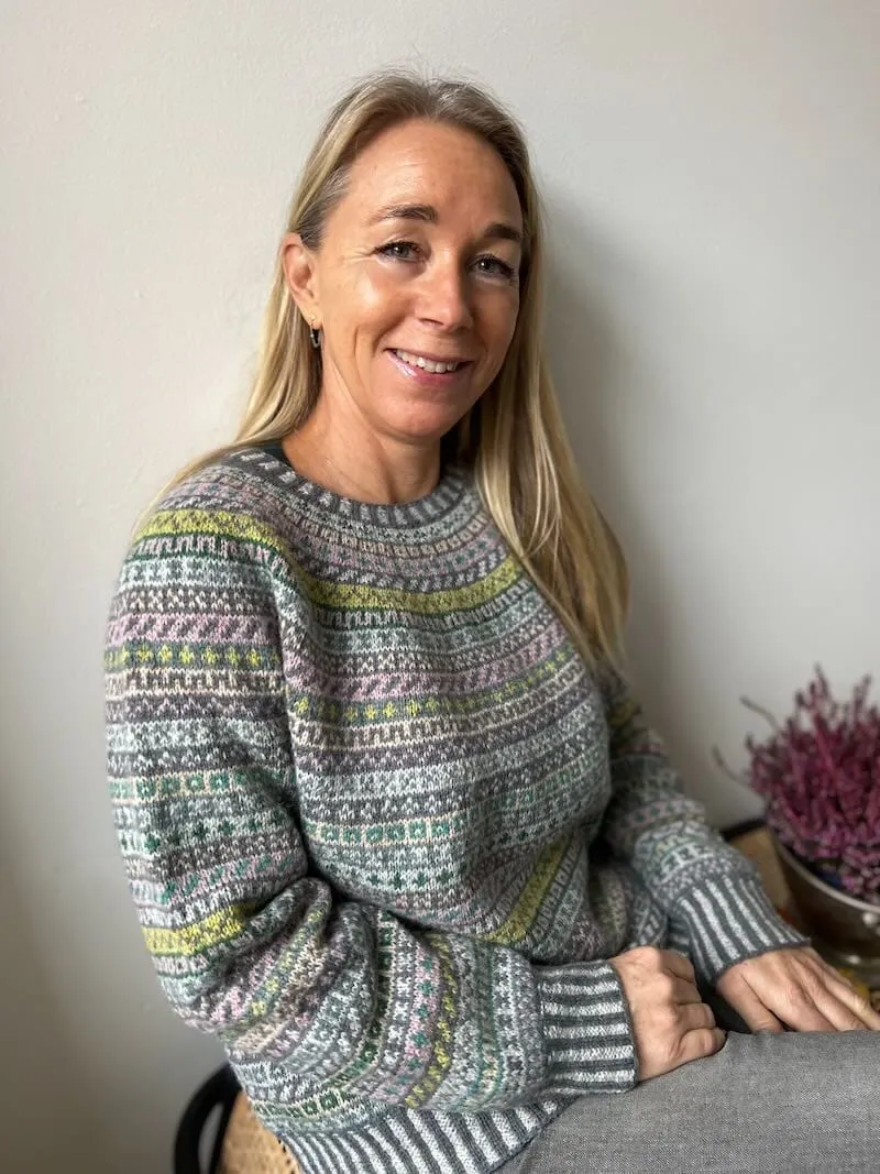 Holly sweater af Ruth Sørensen for Önling, strikkeopskrift