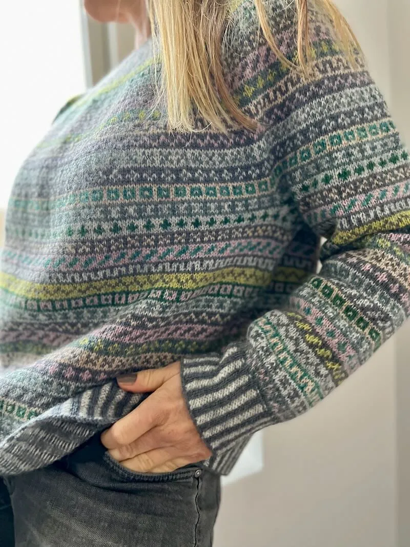 Holly sweater af Ruth Sørensen for Önling, strikkeopskrift