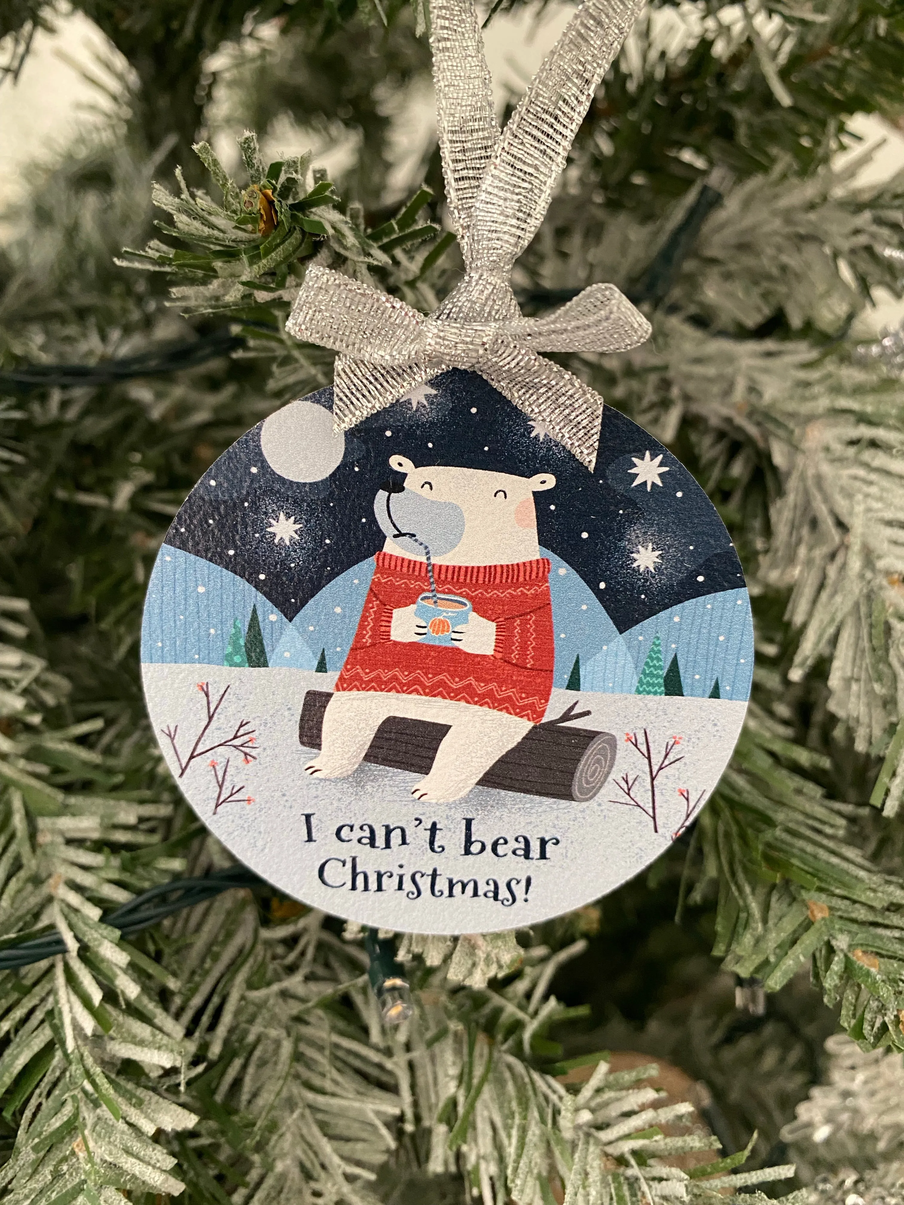 I Can’t Bear Christmas Tree Decoration