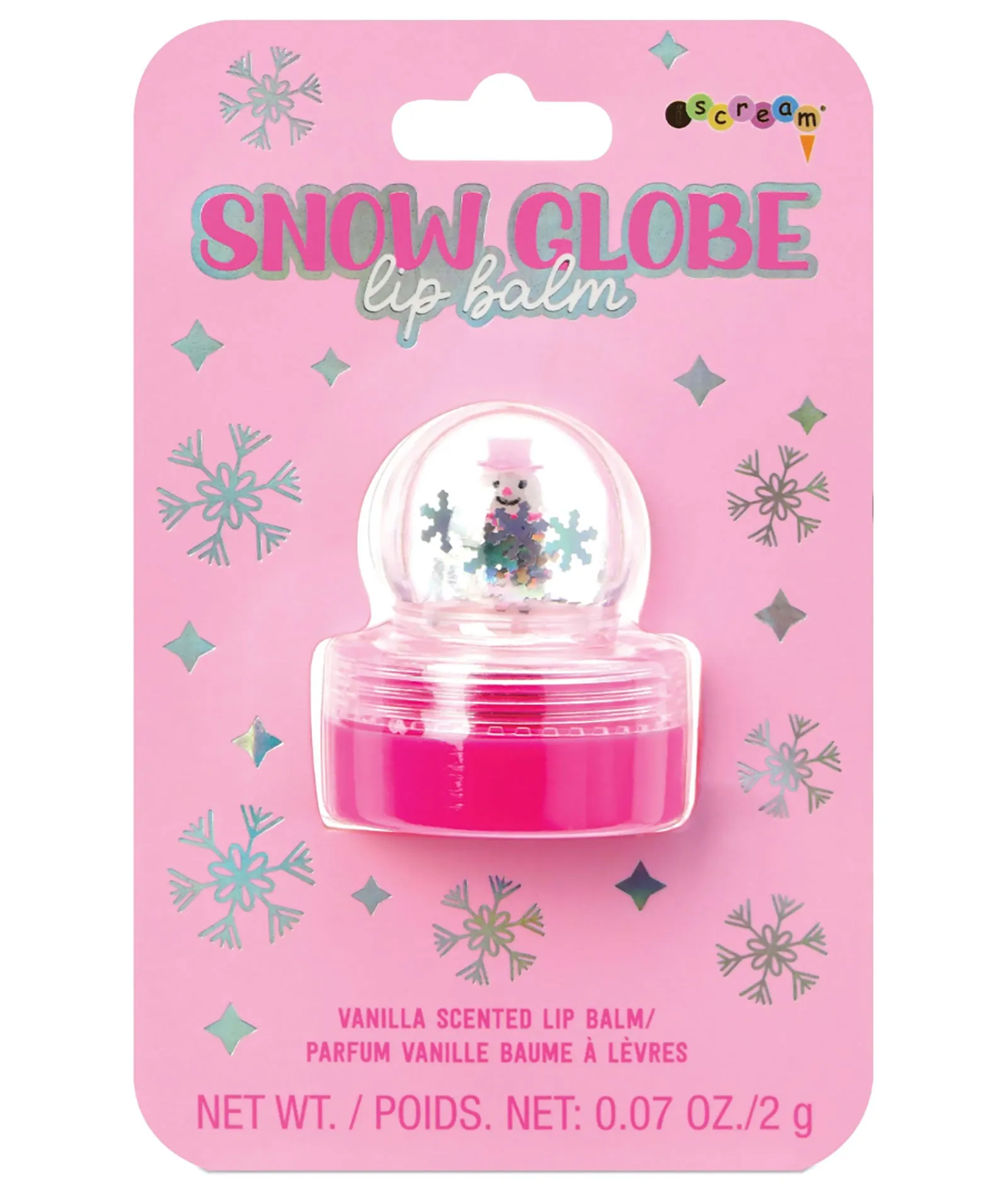 iScream Snow Globe Lip Balm