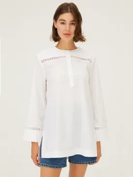Kalina Tunic in White