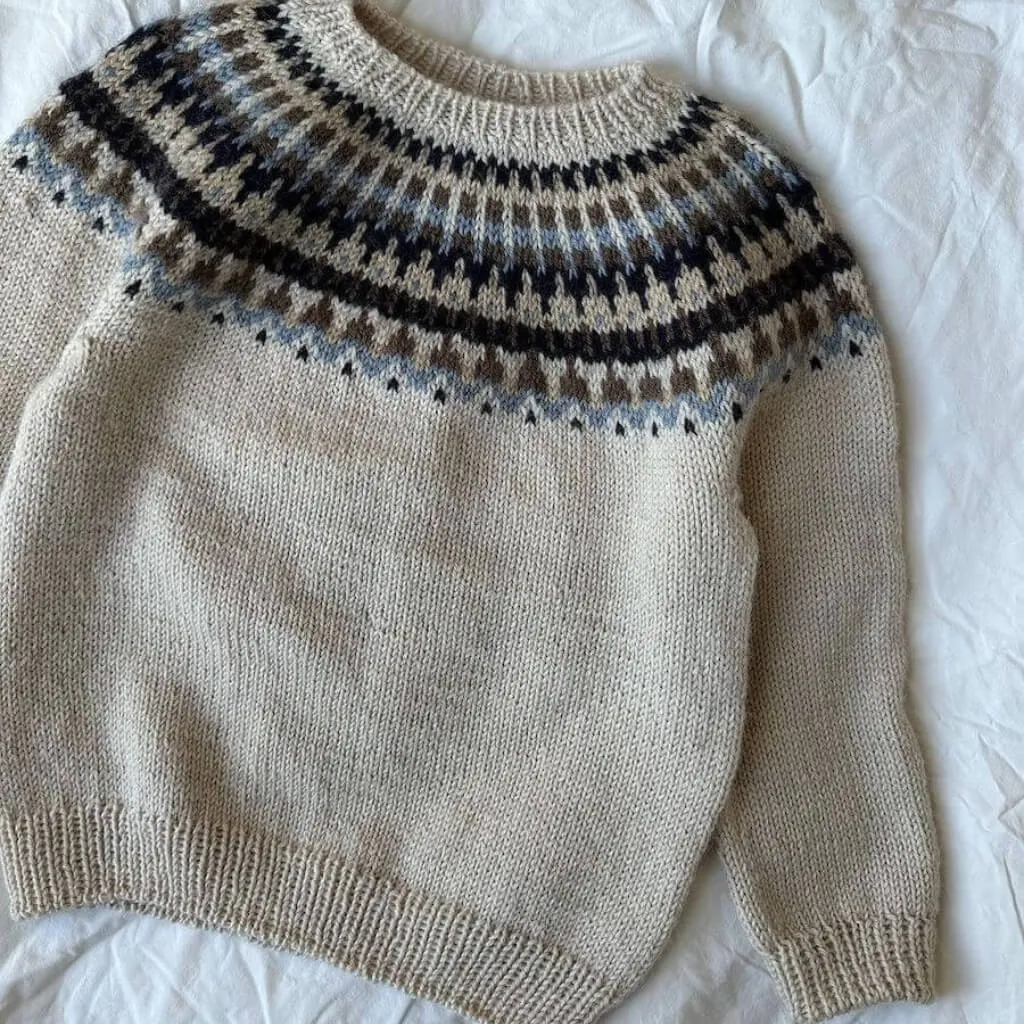 Kinderpullover Celeste Strickanleitung - PetiteKnit (Heft)