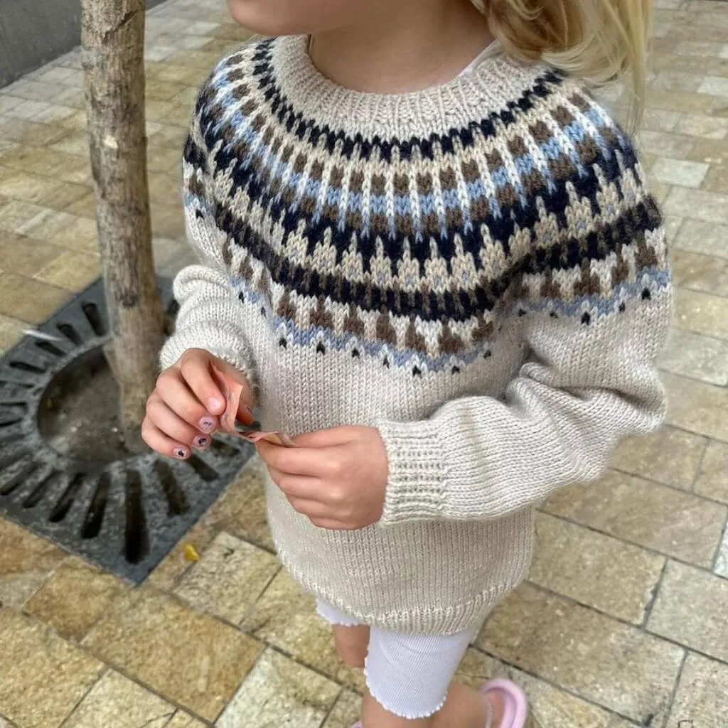 Kinderpullover Celeste Strickanleitung - PetiteKnit (Heft)