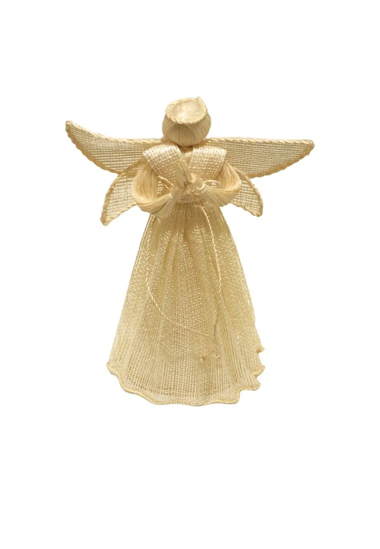 Landmark Jute Angel 10" - Natural