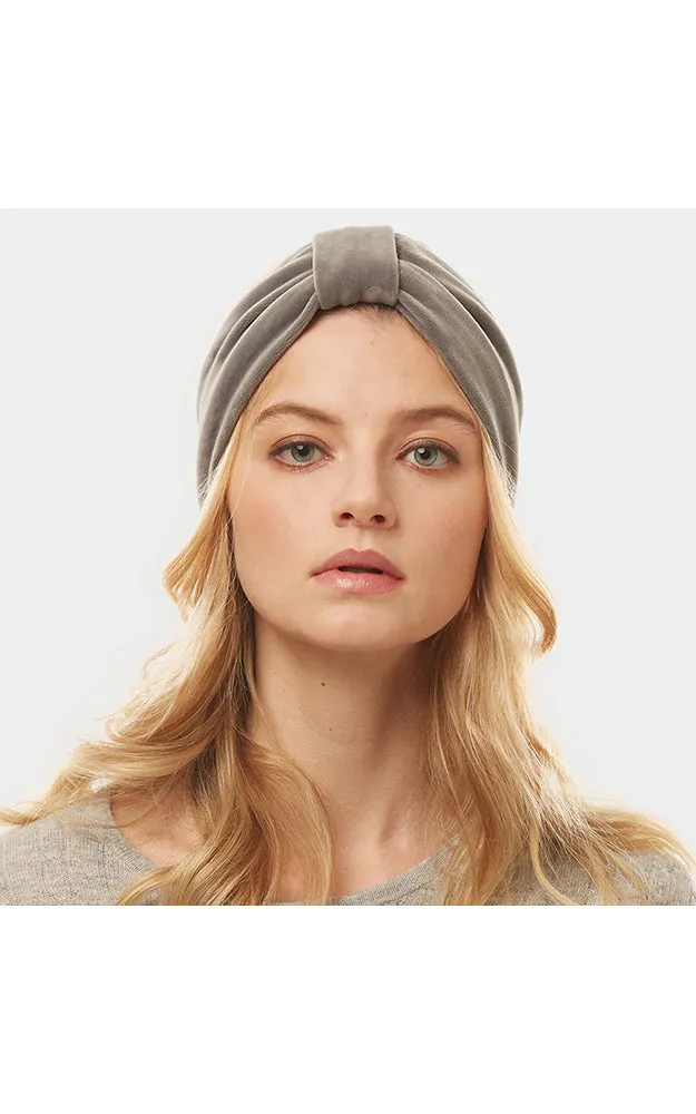 LHB013 Velvet Knotted Solid Headband