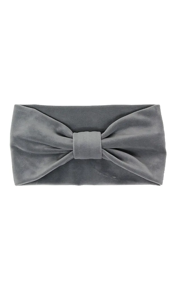 LHB013 Velvet Knotted Solid Headband
