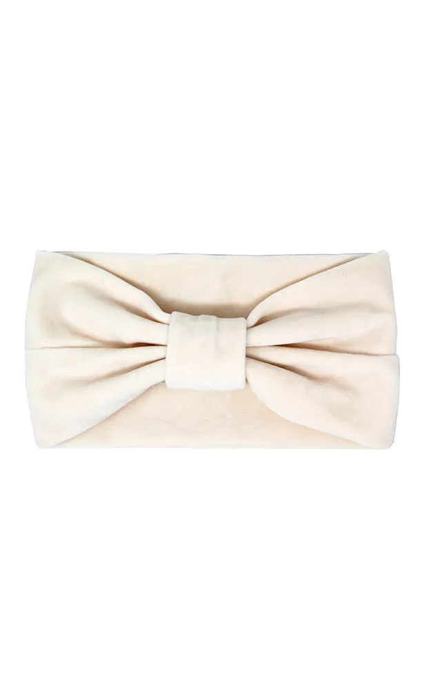 LHB013 Velvet Knotted Solid Headband