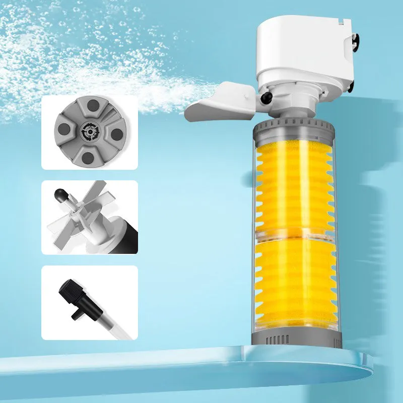 Limited Time Half Price-Aquarium Silent Motorized Filter