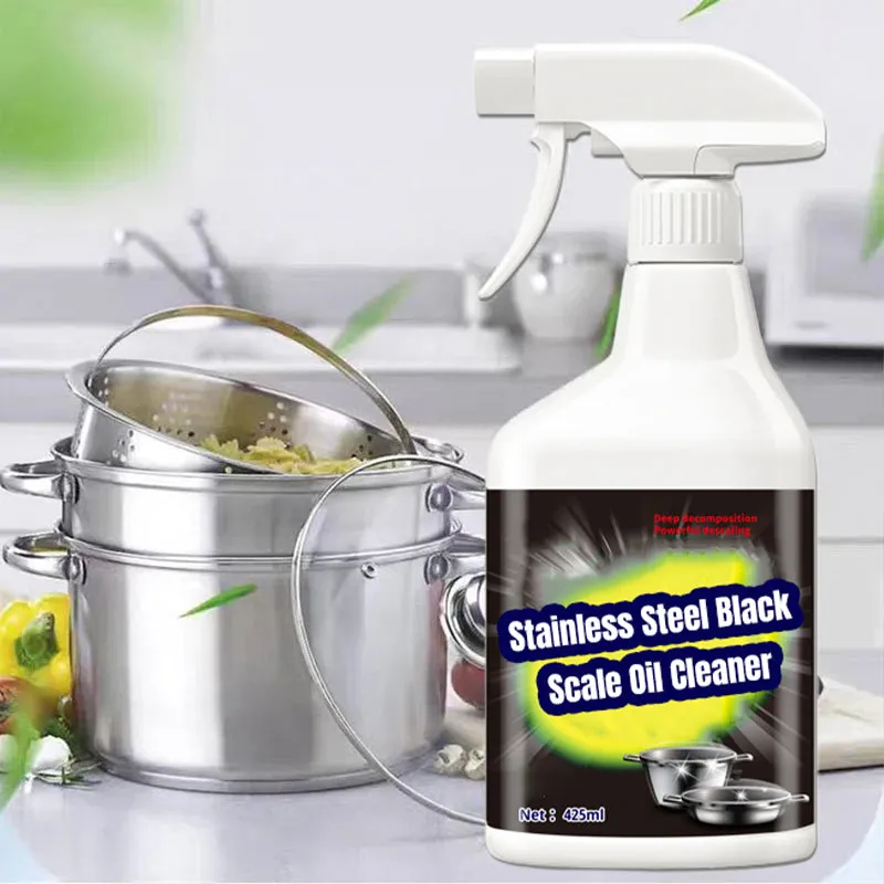  Limited Time Half Price - Stainless Steel Black Scale Oil Cleaner 