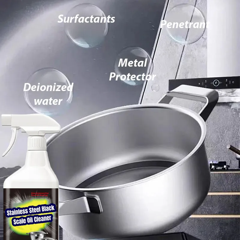  Limited Time Half Price - Stainless Steel Black Scale Oil Cleaner 