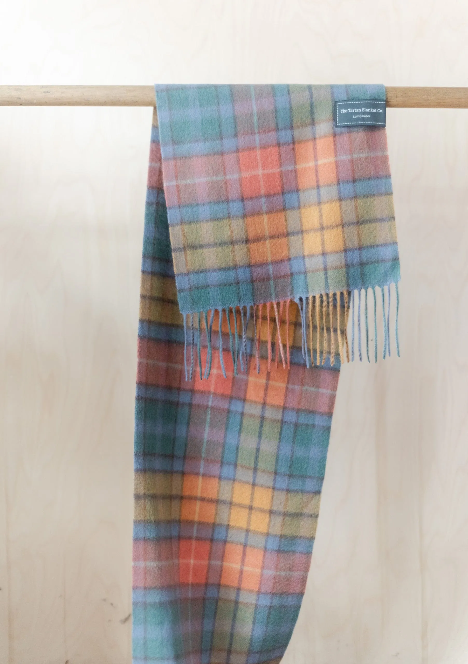 Men's Lambswool Scarf in Buchanan Antique Tartan