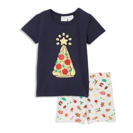 Milky Christmas Pizza Pyjamas