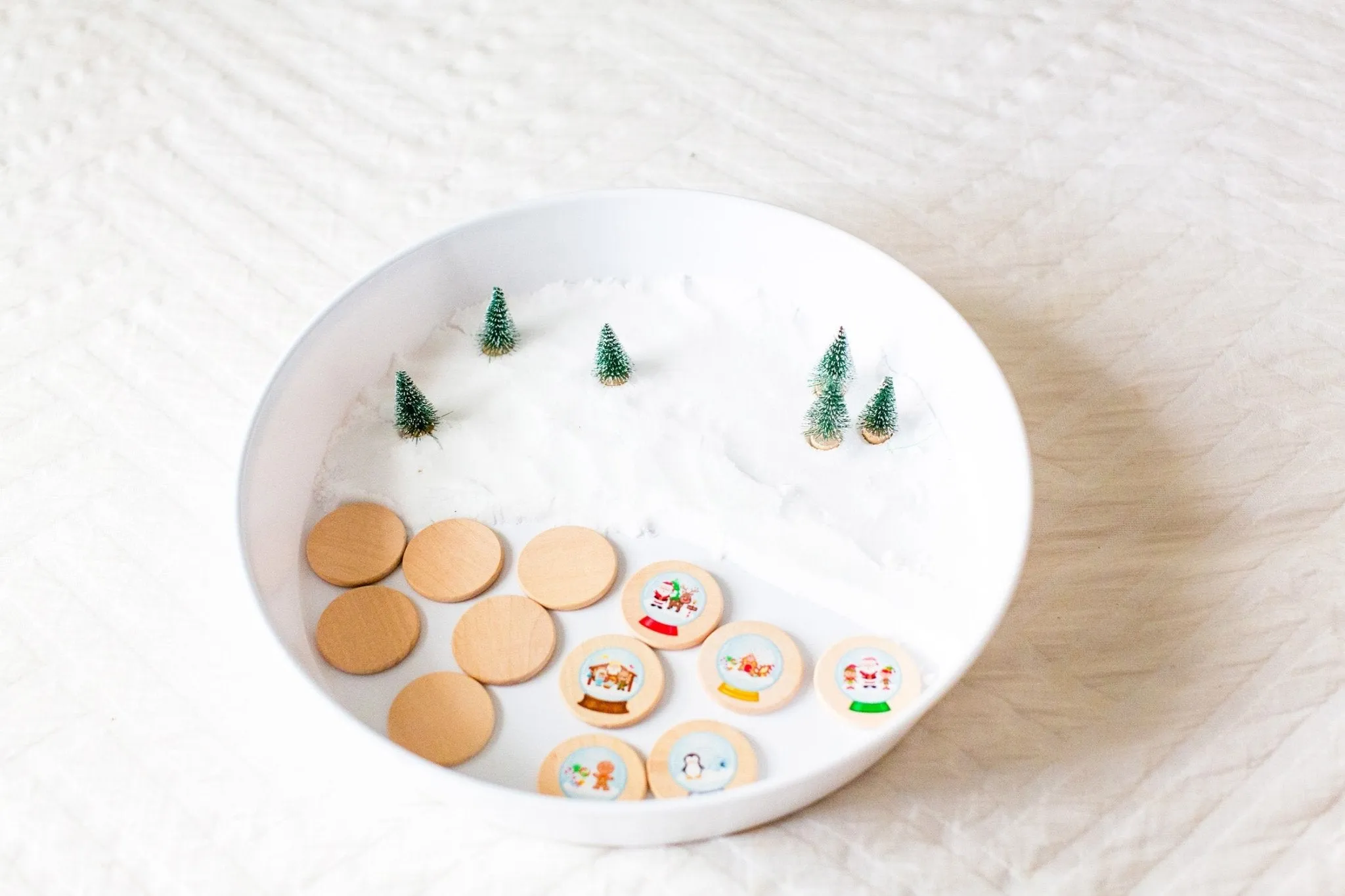 Mini Snow Globe Matching Tiles