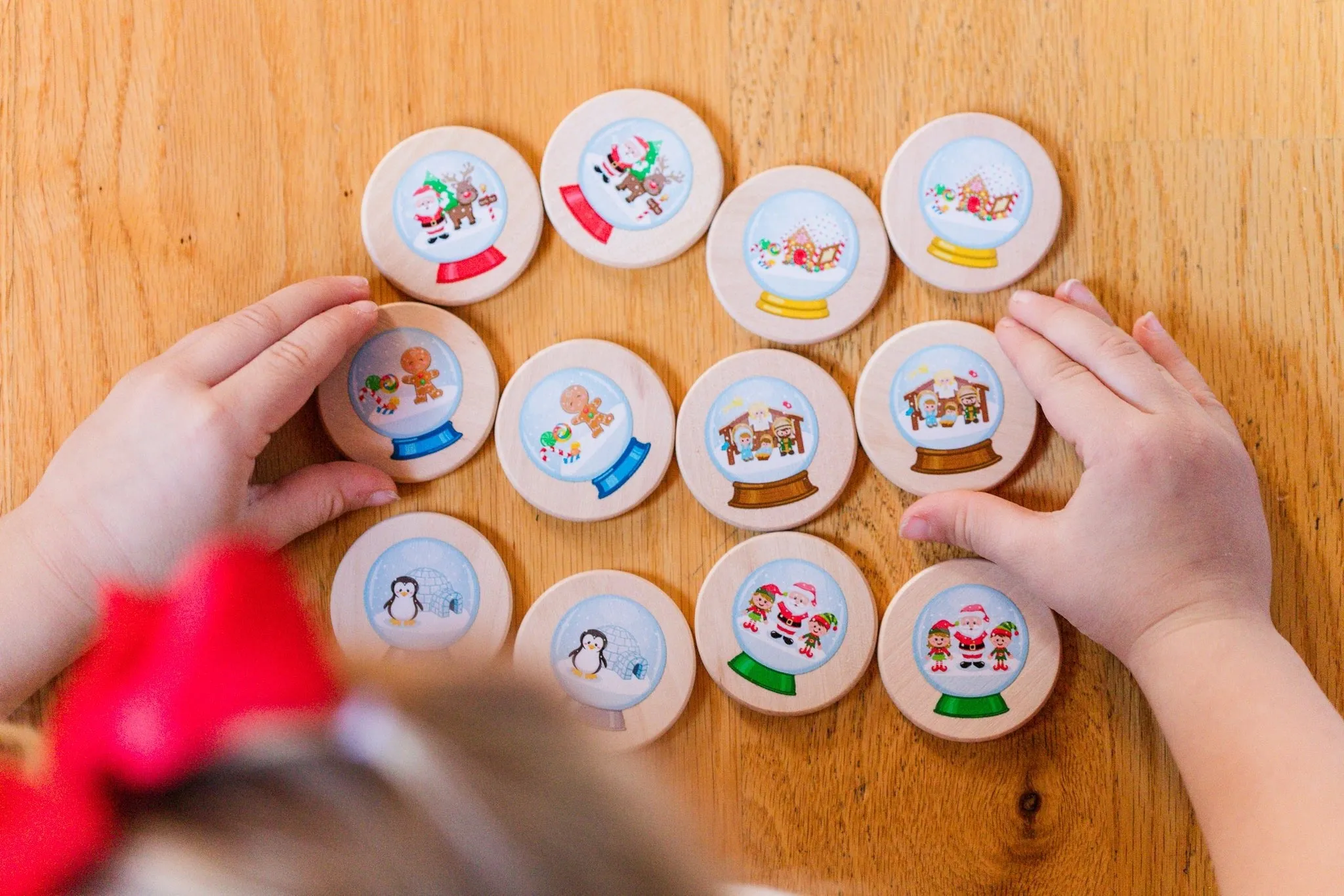 Mini Snow Globe Matching Tiles