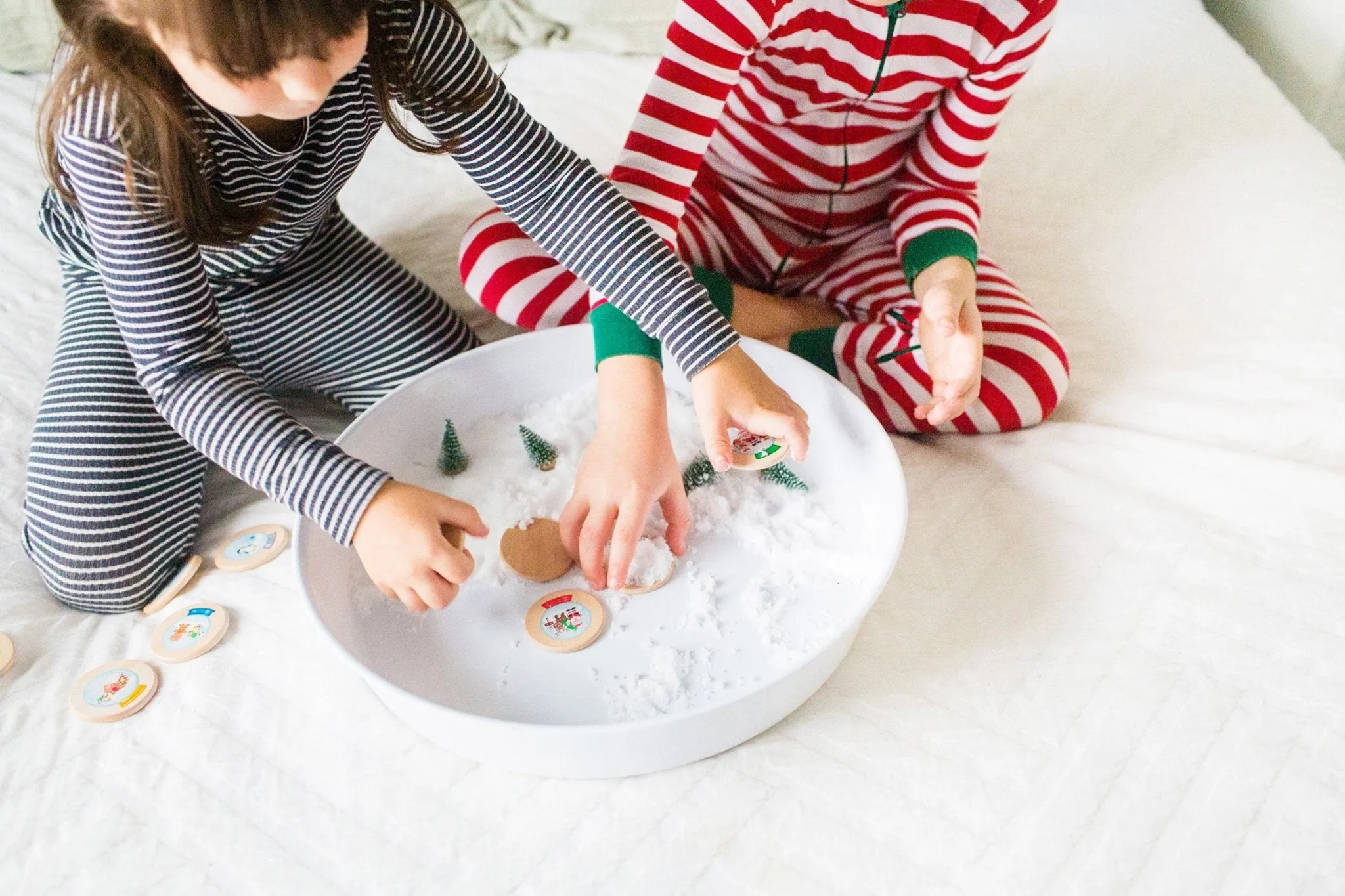 Mini Snow Globe Matching Tiles