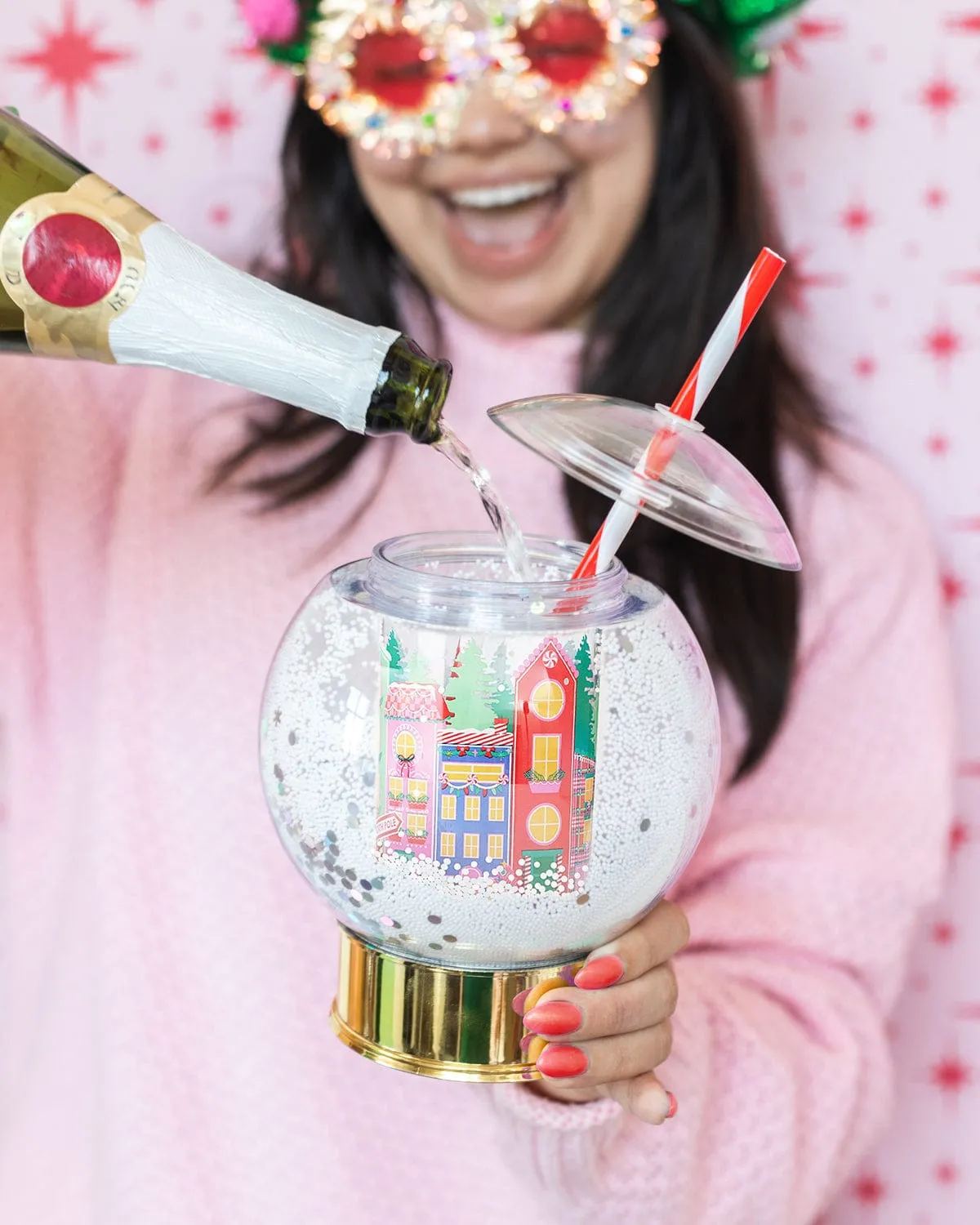 Packed Party Make Bar Carts Bright Novelty Holiday Cup Bundle