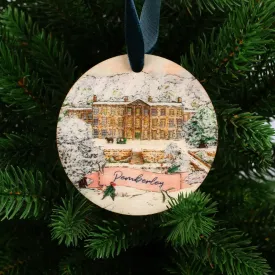 Pemberley Wooden Christmas Decoration
